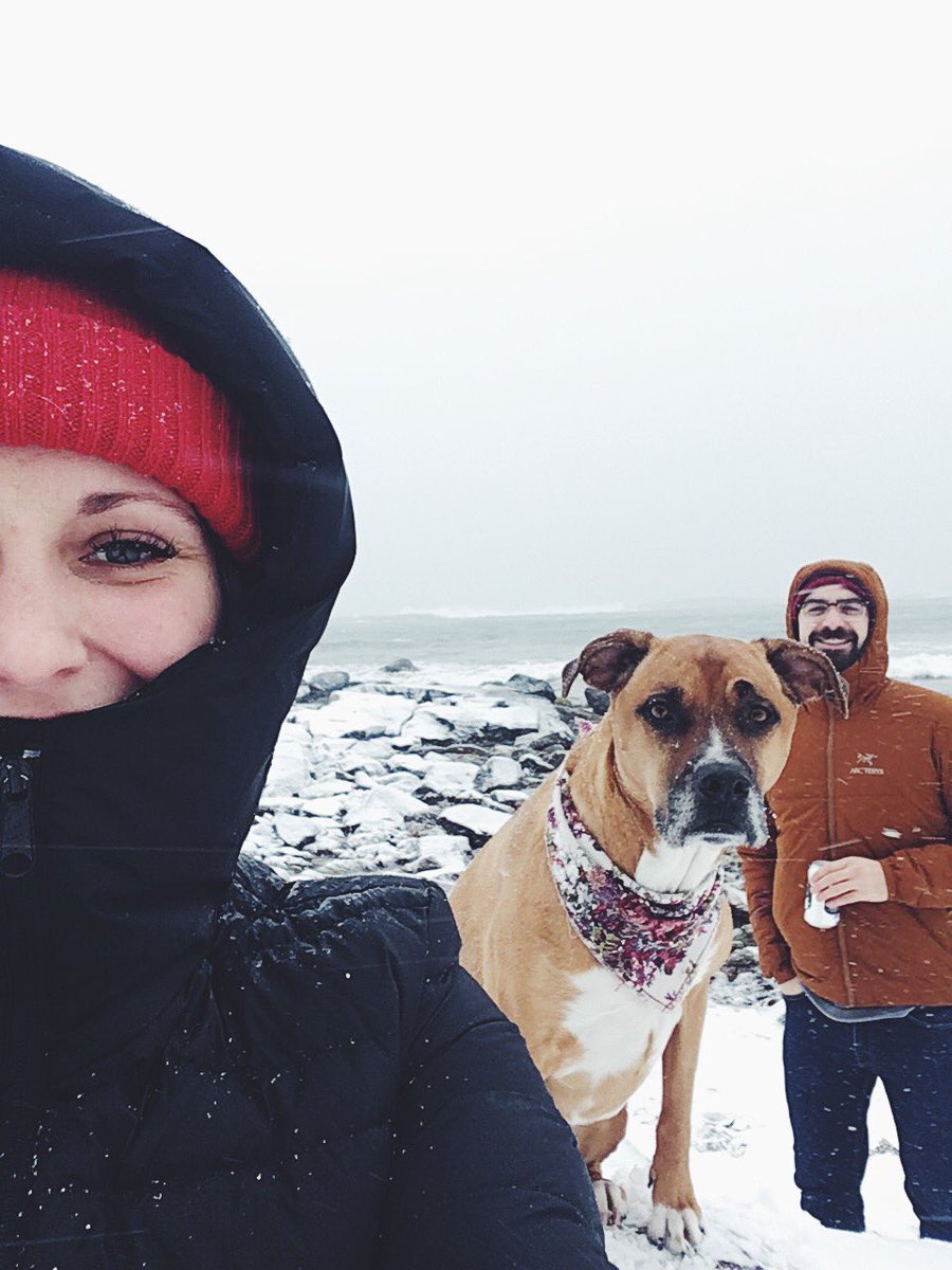 Always down for a winter adventure!! <a href="/OceanstoneNS/">Oceanstone Resort</a> <a href="/SeaLevelBrewing/">Sea Level Brewing</a> <a href="/NSSPCA/">Nova Scotia SPCA</a> <a href="/Arcteryx/">Arc'teryx</a> #snowstorm #blizzard #peggyscove #novascotia #explore