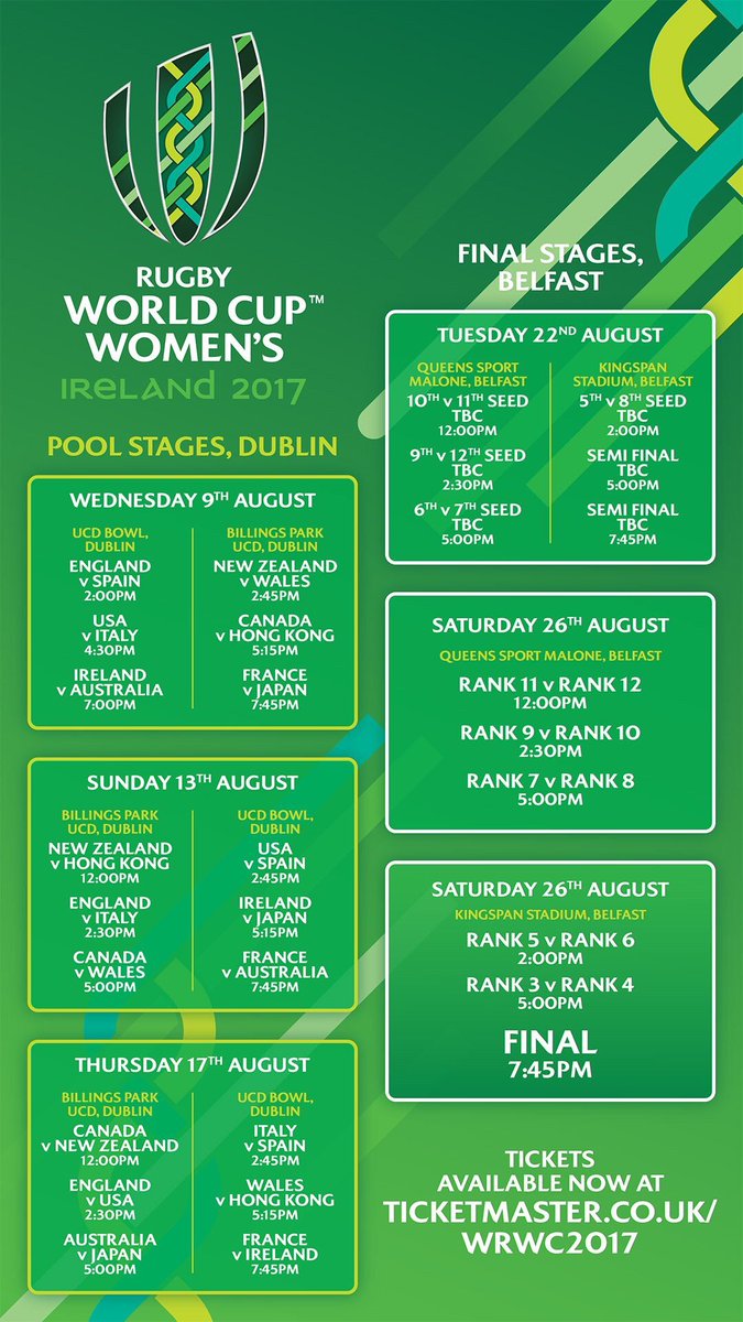 TheNZIA's tweet photo. The Woman's @rugbyworldcup is coming with a visit from our girls. Get your tickets now... https://t.co/EFqFsFPovW