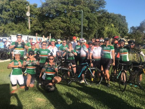 univmiami's tweet photo. Thank you to everyone who rode to @TackleCancer at #DCCVII this weekend raising more than $4M for @SylvesterCancer #CanesAgainstCancer https://t.co/XbsQHFFLTV