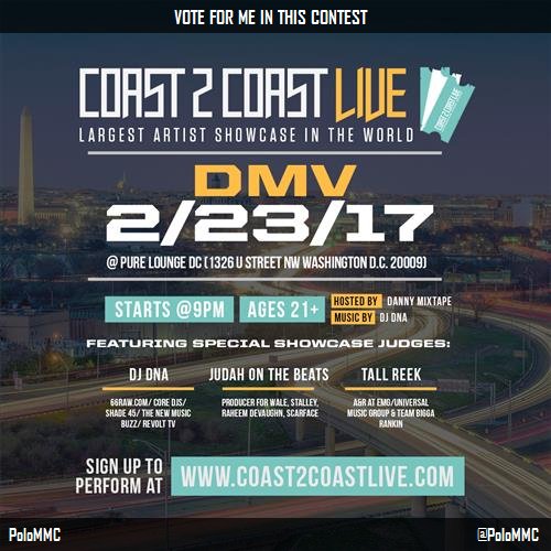 CasketBoyMusic's tweet photo. Vote for me to perform at #DMV Edition 2/23/17! https://t.co/ey54GIOWBR #Coast2Coast https://t.co/tCxotDmFFq