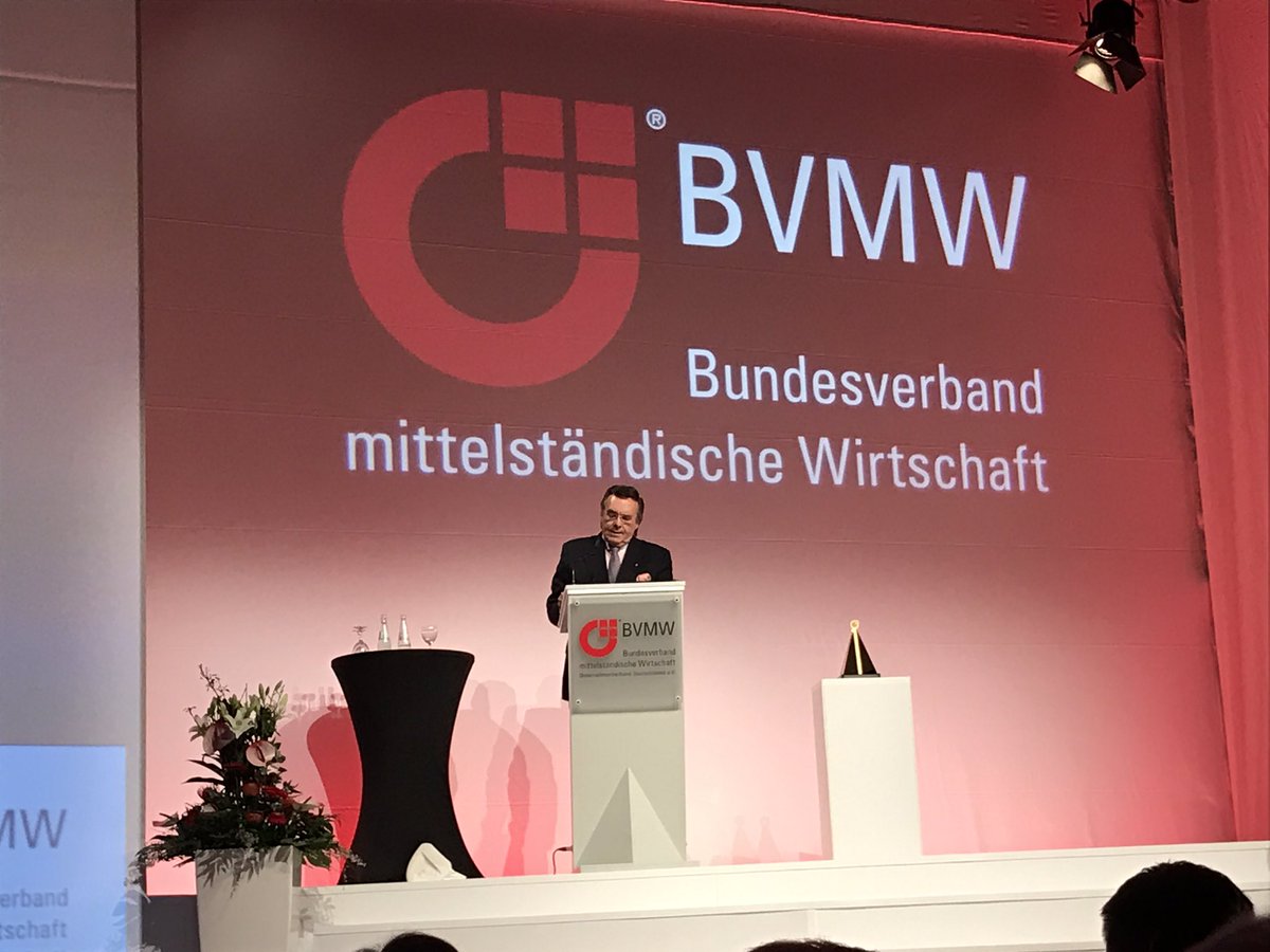 Begrüßung - Mario Ohoven, Präsident #BVMW #Mittelstand