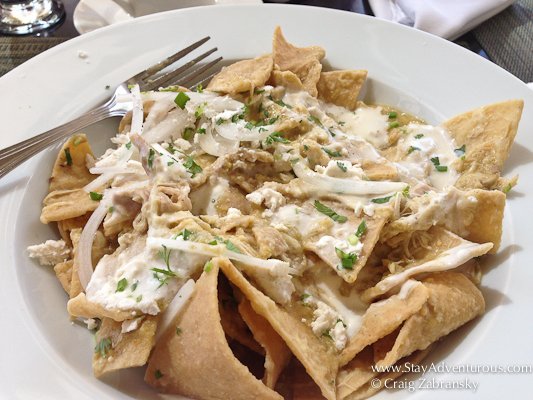 StayAdventurous's tweet photo. nothing like a little getting 'green' to get ya going in the morning... Chilaquiles Verde. #mexchat https://t.co/YGdWpZf4ty