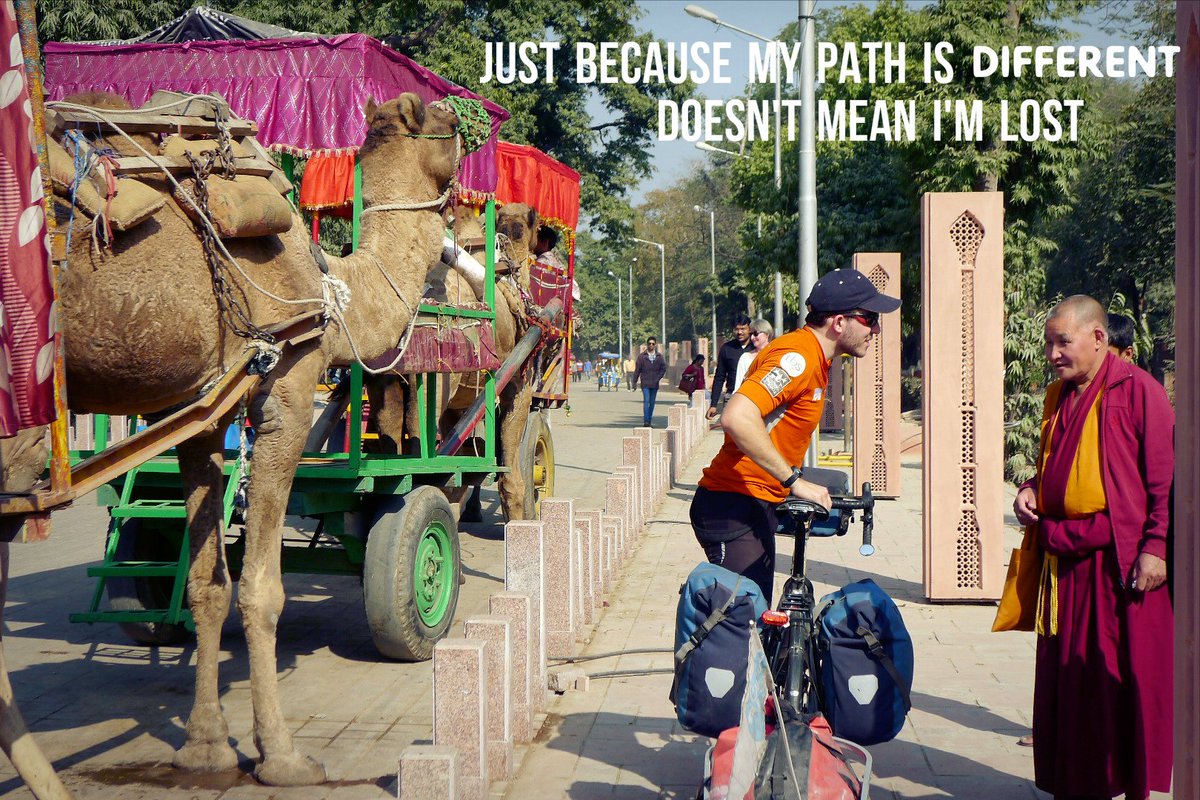 CycleforWater's tweet photo. #tostarttheweek #inspirationalquote from an Anonymous. #followyourgut #cycleforwater https://t.co/V4g0Y1NjXB