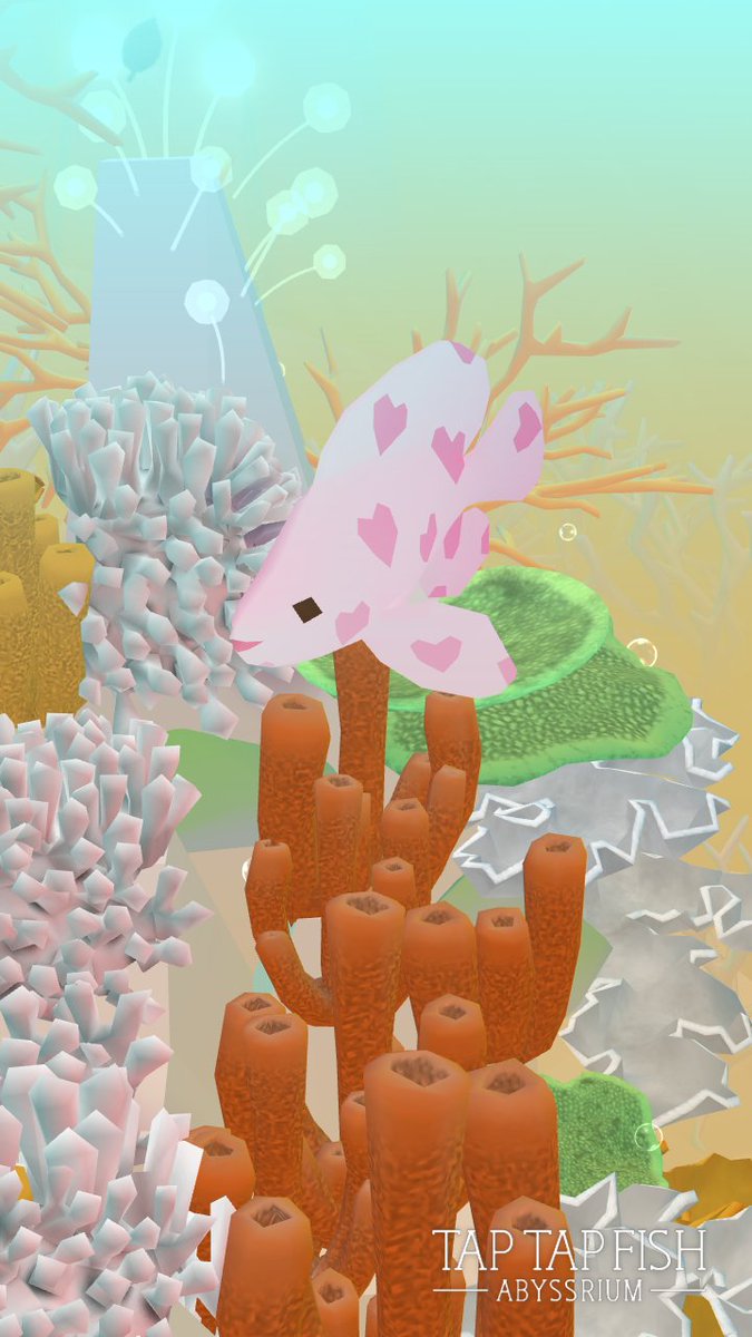 Wabist's tweet photo. 我的 粉紅石斑魚:) 
#taptapfish
Download: https://t.co/gR33giaj8p https://t.co/0MAXy4hGqG