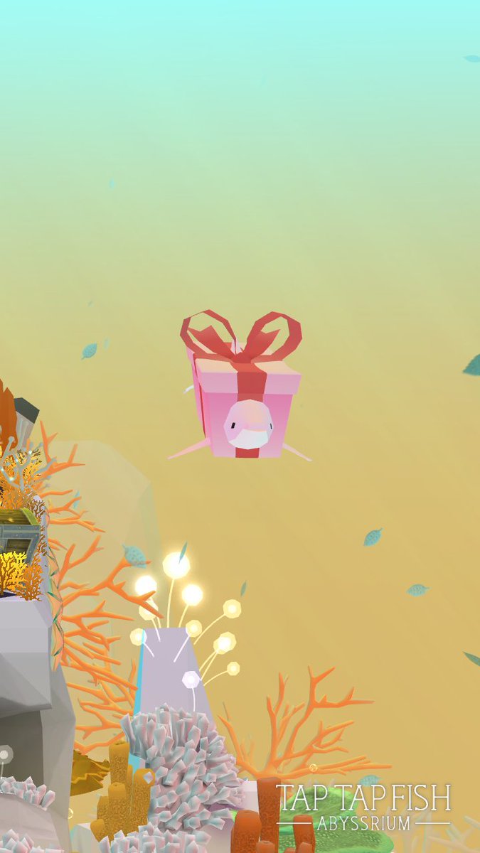 Wabist's tweet photo. 我的 禮盒海豚:) 
#taptapfish
Download: https://t.co/gR33giaj8p https://t.co/myiLuuUf7l