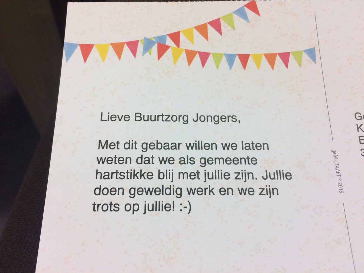Dank je wel gemeente Stichtse Vecht!!