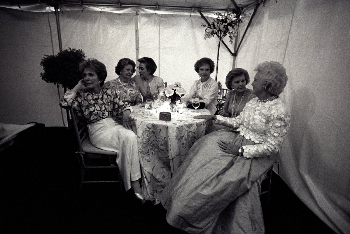 WJCLibrary42's tweet photo. Celebrating #GalentinesDay First Lady style! #SquadGoals https://t.co/9kqc1Q8QIW