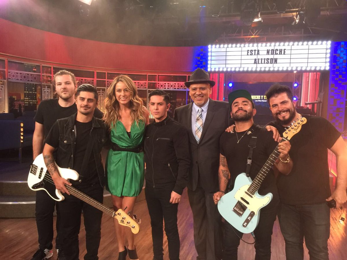 ¡Hoy en <a href="/Esdenoche/">¡Es de Noche!</a> no se pueden perder a <a href="/Allisonband/">Allison</a>!