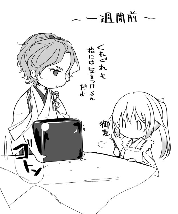 兼さにバレンタイン