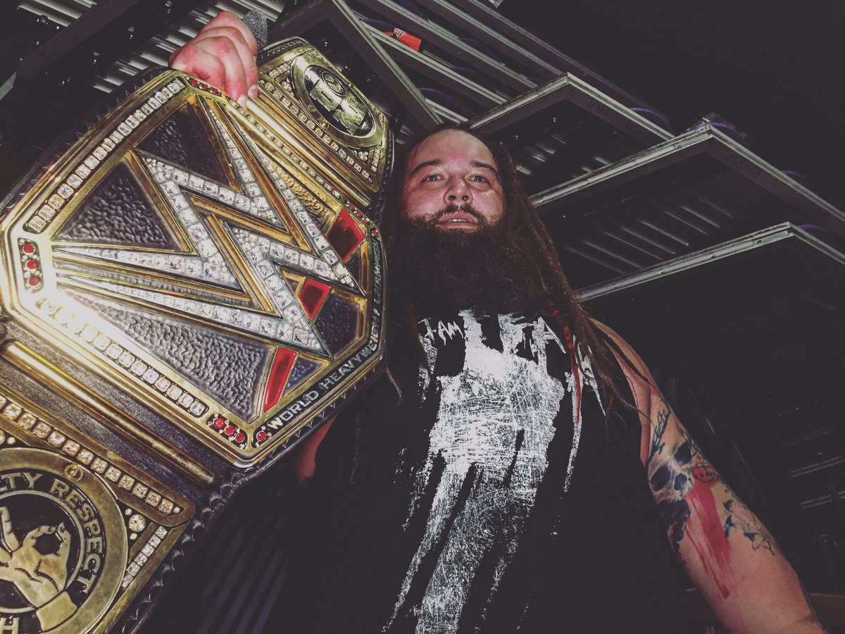 matthewfarr2001's tweet photo. .@WWEBrayWyatt is finally the @WWE #WorldChampion!!! #WWEChamber https://t.co/7NbGbnVmqM