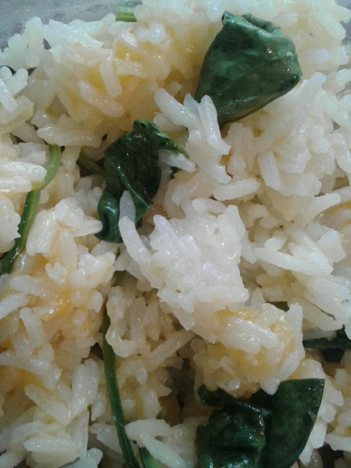ShapeUFit's tweet photo. White Rice mixed with Baby Spinach, Cheese, and Jalepeño Flavor 🍚🍃
#ShapeU #FitnessAndNutrition ✊ https://t.co/uoo9FgsqBB