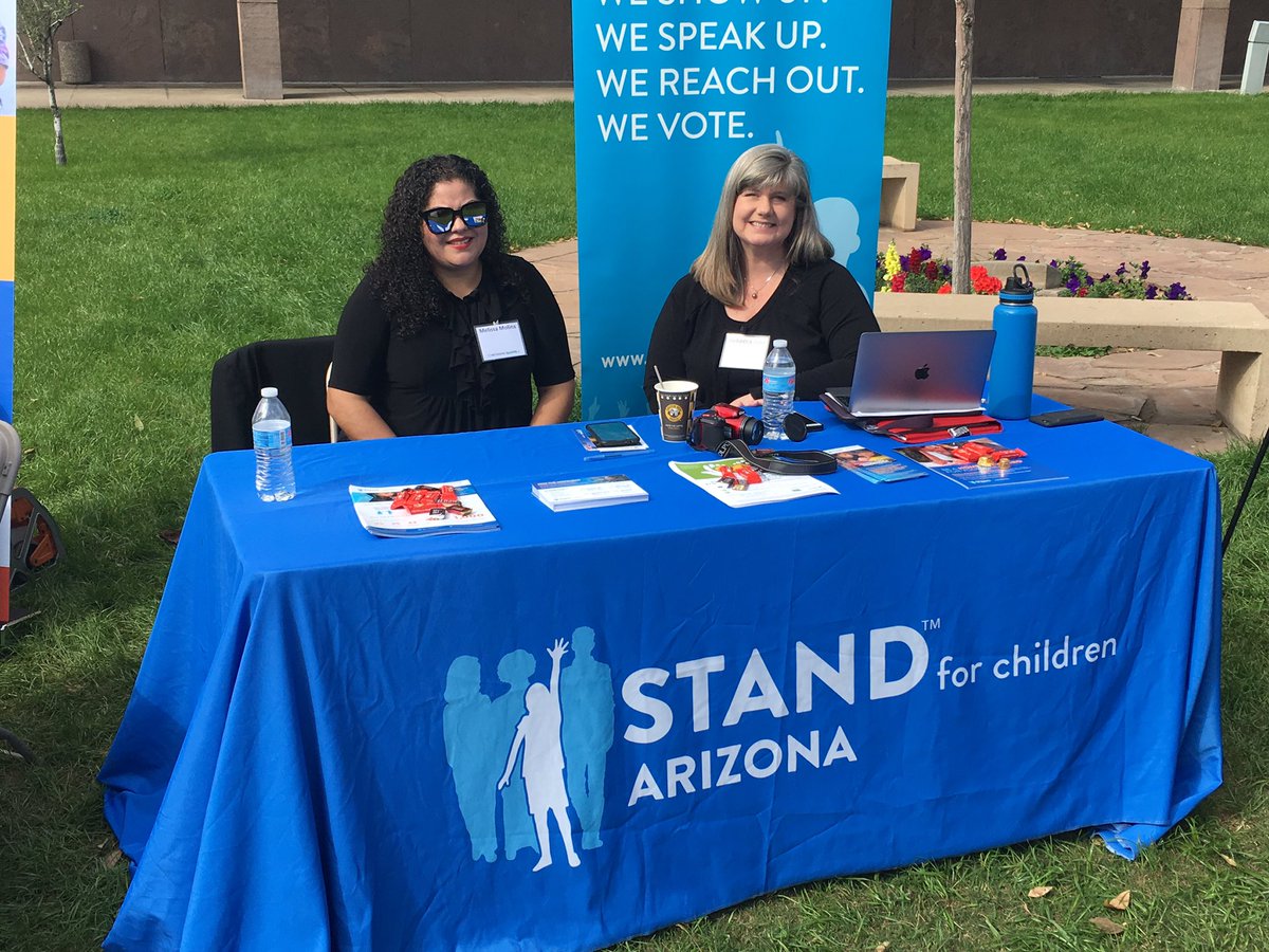 ArizonaStand's tweet photo. Proud to be a part of #ECE day at the Capitol, with a unified goal of 3rd grade success for all kids! #AZLeg #LetsStandTogether https://t.co/5AvRuiBKLO