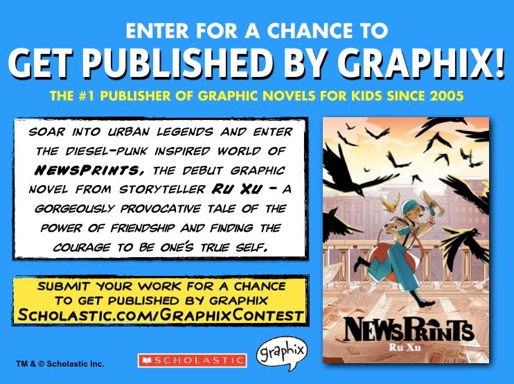 UrbnLegndComics's tweet photo. Check out @GraphixBooks latest offering NewsPrints and then see how you can enter at #Graphixcontest details at https://t.co/5xG5ufDxck https://t.co/R79mAgQn1S