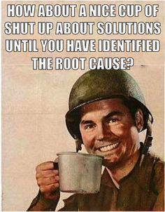 ASQLED's tweet photo. Happy Monday! #mememonday #leanmeme #qualitymeme #rootcauseanalysis https://t.co/VxGwymWikE