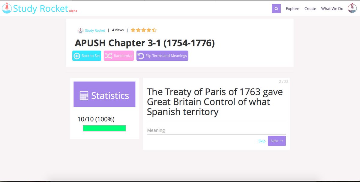 studyrocketio's tweet photo. Studying for #APUSH? Memorize key terms easily on Study Rocket. 👌 #studytips https://t.co/h7afDC41TF https://t.co/lrVRG6jiB5