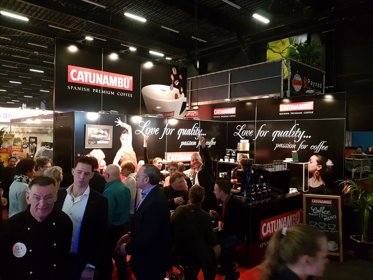 BonneBellaNL's tweet photo. Het was een mooie dag op de Horecaeventt 2017 te Assen met Team BonneBella Catunambu.  Tot en met Woensdag as staan we voor u klaar! https://t.co/TZEIH7RjrD