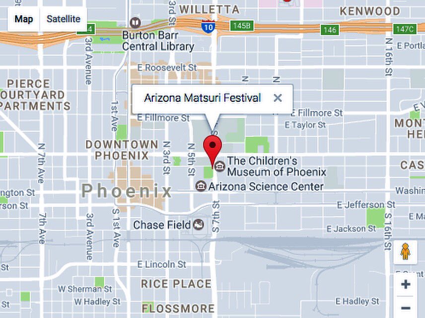 ArizonaMatsuri's tweet photo. How to do we get there? Where do we park?

https://t.co/DcEHd06aiE

Heritage &amp; Science Park
115 North 6th Street, Phoenix, AZ 85004 https://t.co/39JBZzFajZ