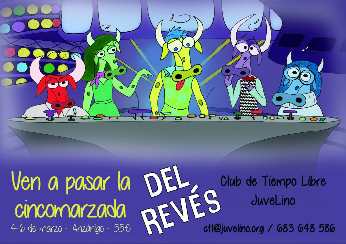 vacalina's tweet photo. Nos vamos de convivencia!! No te la pierdas!
Info: https://t.co/pysWz0svaf
Inscripción: https://t.co/86XEQCVk4f
#5marzadadelrevés https://t.co/8EvwRmpB69