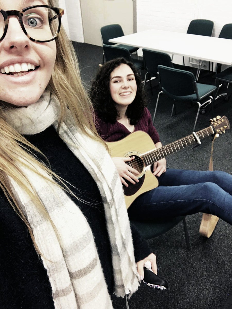shefunilife's tweet photo. I'm currently rehearsing an original musical about mental health at uni with my lovely cast #Flat2b #MentalHealthMatters https://t.co/47vJH8sCm9