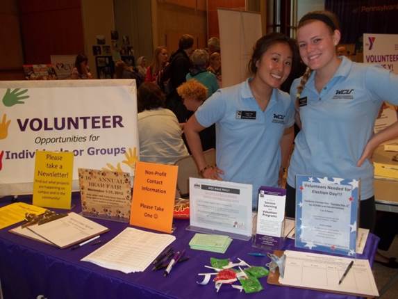 WCUPAVolunteer's tweet photo. Hey @WCUofPA Don't forget to join us WEDNESDAY at the Spring Volunteer Fair! 11am-2pm Sykes Ballrooms #DubCServes #spreadthegolden https://t.co/pJjGF7YINn