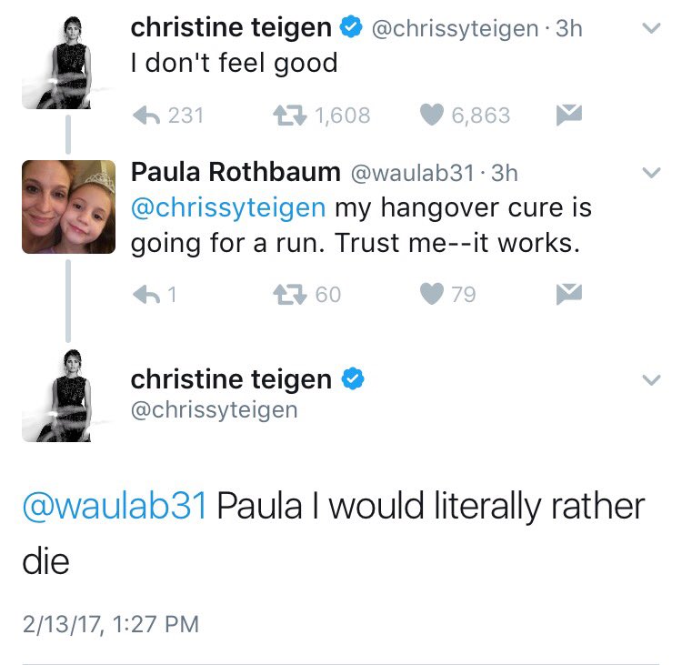 fireplaceashes's tweet photo. I love chrissy teigen so much I'm cracking up https://t.co/gG3LL2IMY7