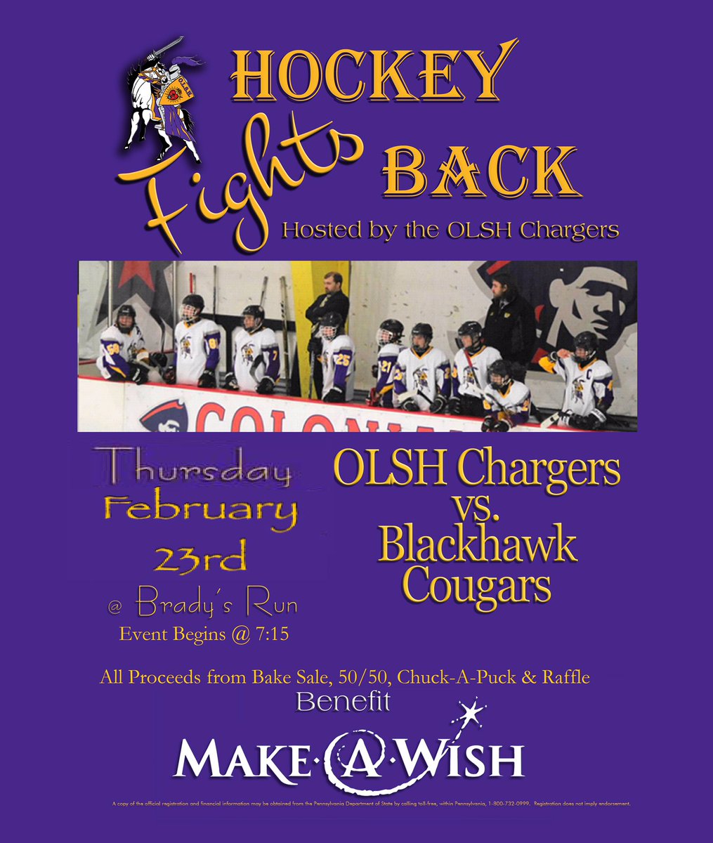 #hockeyfightsback #olsh #olshchargers