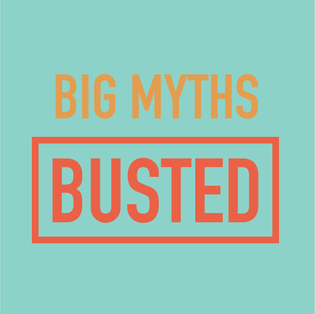 Myth: Being a Big is a huge time commitment. In reality, being a Big only requires 8 hours a month! #BBBSatl #MythBusting