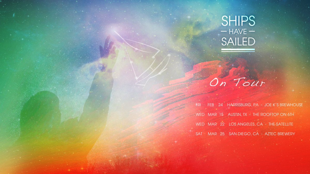 ShipsHaveSailed's tweet photo. We're excited to have some live dates on the books! Looking forward to bringing #Up to the stage. #SHSUp #TourDates https://t.co/Kk7ORialh5