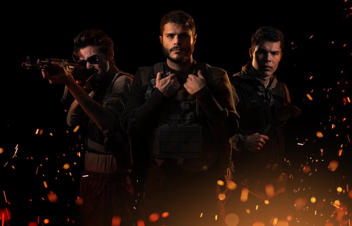 Concept pictures for the Gang of raiders in a short film I'm working on. Shooting in April.