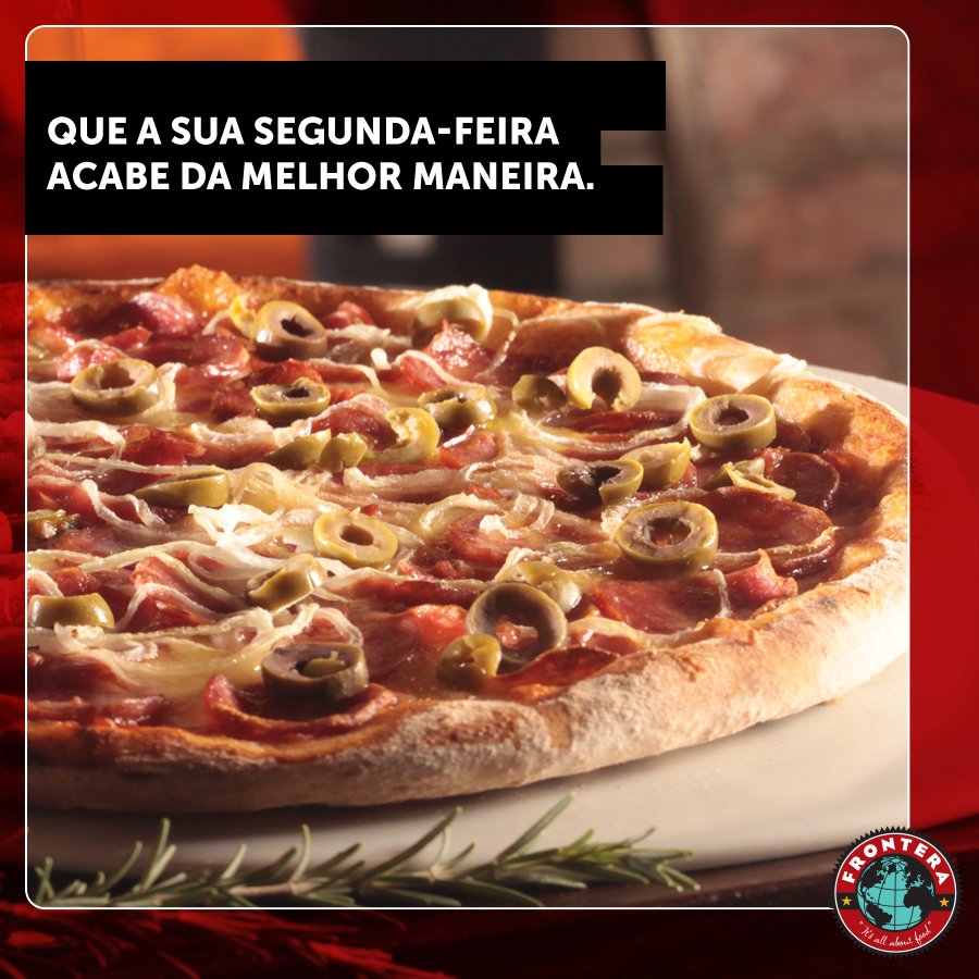 FronteraRest's tweet image. Vem pro Frontera.

🍕🍕🍕

#ItsAllAboutFood