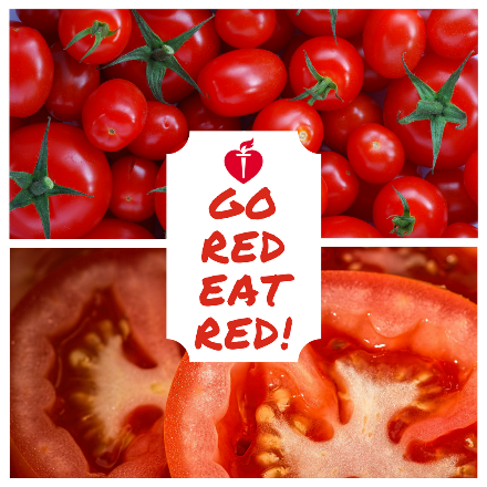 MeatlessMonday's tweet photo. Red foods are high in antioxidants and may help reduce the risk of heart disease! #GoRed and make #MeatlessMonday a #HeartHealthyMonday. https://t.co/5XQ055shbm