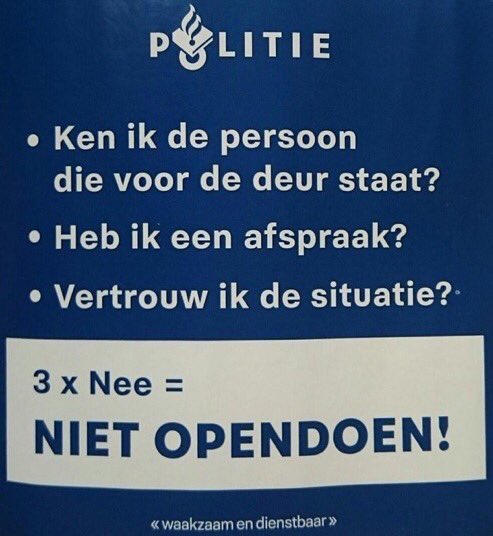 WoningInbrakenTeamGR (@inbrakengr) on Twitter photo Politie gaat strijd aan met babbeltrucs politie.nl/nieuws/2017/fe… #Nederland via <a href="/Politie/">Politie Nederland</a> / Politie gaat strijd aan met babbeltrucs politie.nl/nieuws/2017/fe… #Nederland via <a href="/Politie/">Politie Nederland</a> /