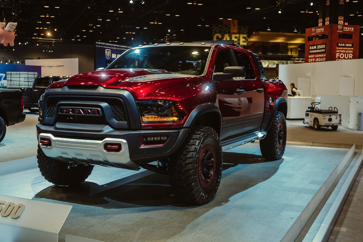 RamTrucks's tweet photo. Here's an exclusive look at the Ram trucks display at this year's @ChiAutoShow. Get all of the details here: https://t.co/eSBDuoxPXq #CAS17 https://t.co/rx35Uox5iX