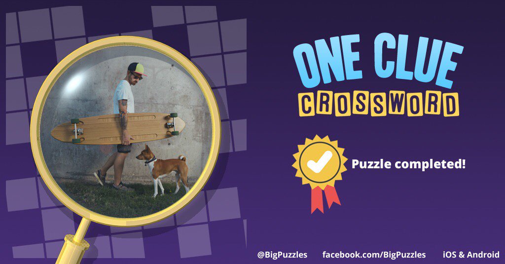 ritchie2002's tweet photo. I completed a puzzle in One Clue Crossword. Play now for free!
https://t.co/whKtPsTtZ2 #OneClueCrossword https://t.co/yN3zuHRSIh