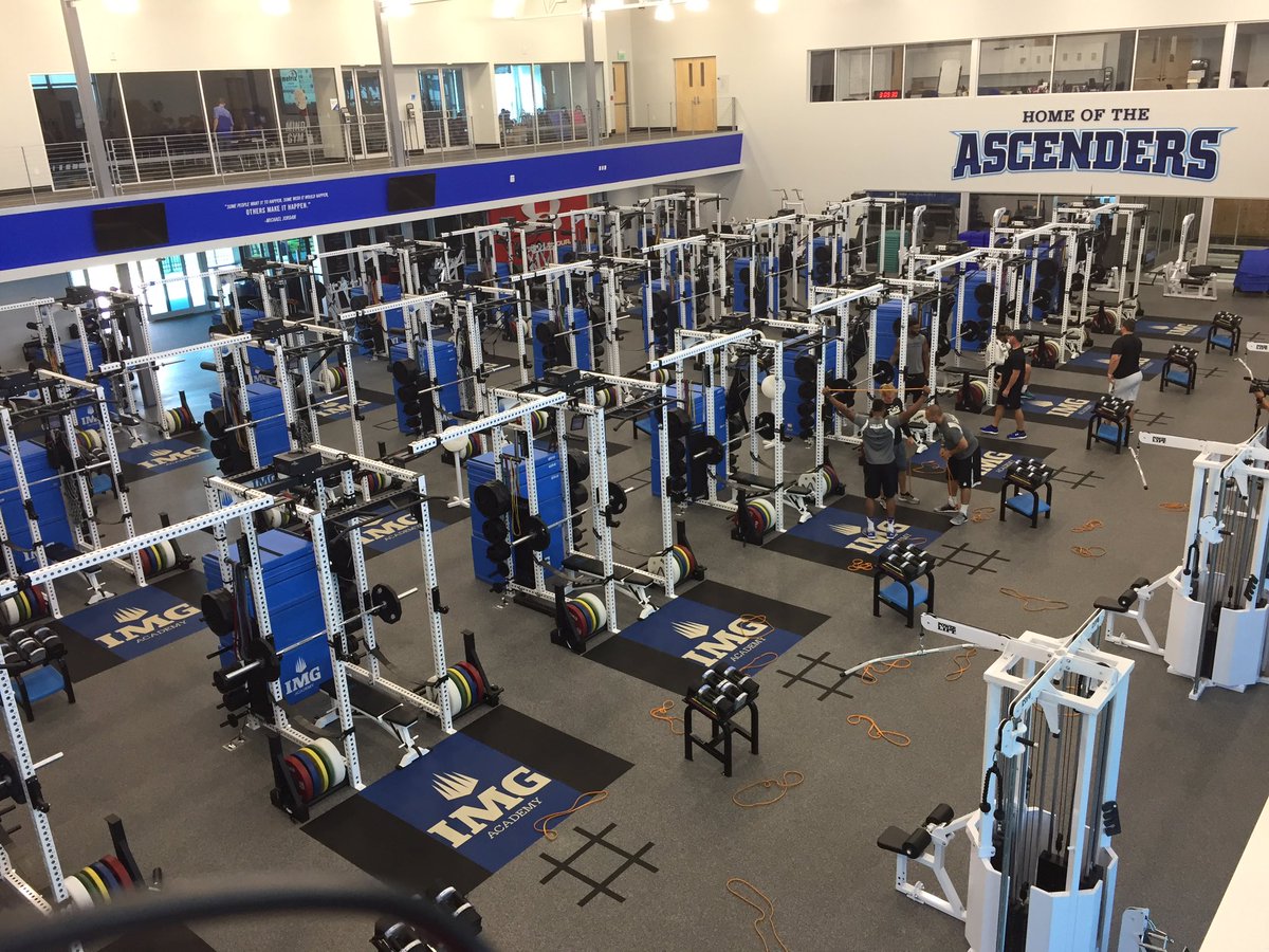 Stack Sports على تويتر The Imgacademy Weight Room Is An