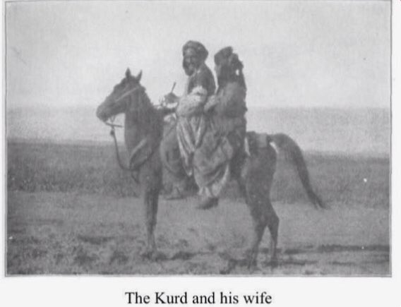 Kurdish_culture's tweet photo. A Kurd &amp; his wife,1917, Kurdistan.
Pic taken from Roosevelt's book, "War in the Garden of Eden." https://t.co/wWX9DzVQuf