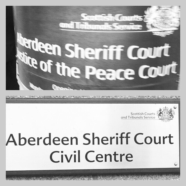 RSLtdLaw's tweet photo. Aberdeen sheriff court today #permance orders, ICSO & preproof #children #family #law #advice #2017 #scotland #rutherfordsheridan #Glasgow https://t.co/7XQwJEAREj