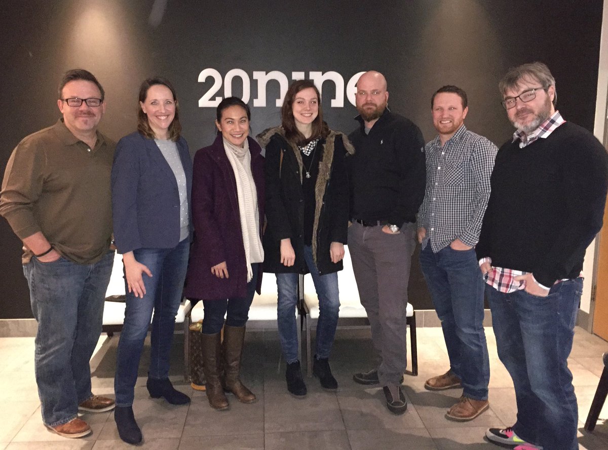 LaurenLobel's tweet photo. Awesome creative meeting with #20nine today in Philly. So fun & we appreciate the hard work this team is doing for #AccentureOnboarding! https://t.co/VALj7Ah7PY