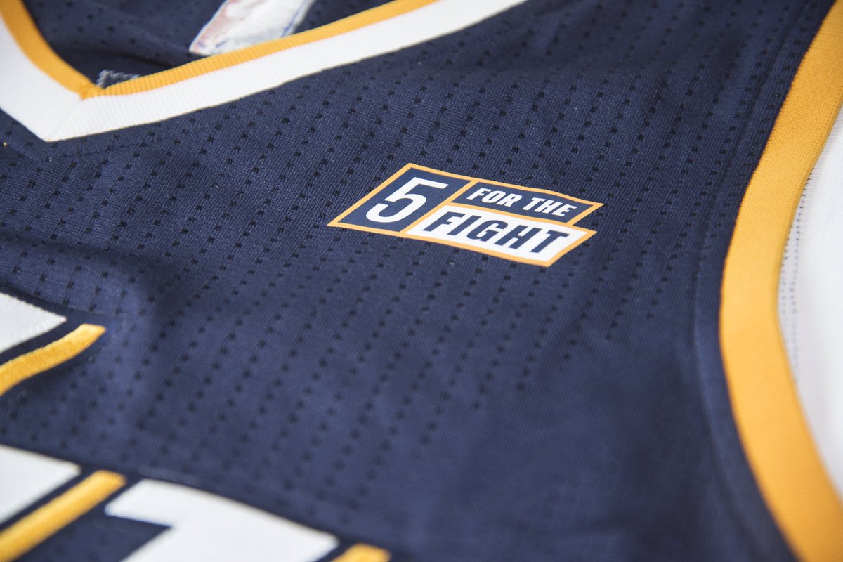 You will see the #FiveForTheFight patch on our jerseys starting next season! 🖐 https://t.co/rjSH6qP8d1