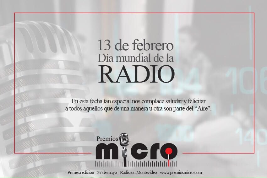 MaruRamirez2111's tweet photo. #FelizDiaMundialDeLaRadio #PremiosMicro Falta menos!!!! https://t.co/VFwepyrZeC