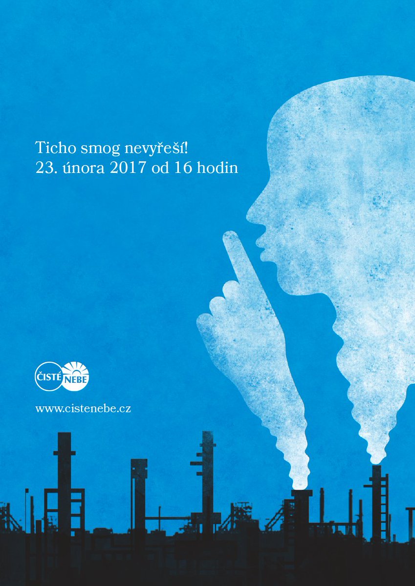 cistenebe's tweet photo. 23. února pořádáme happening s názvem Ticho smog nevyřeší. 
Na tom nemůžete chybět!
Více info brzy. 
#tichosmogneresi #happening #ostrava https://t.co/Mb6YXNlFc9