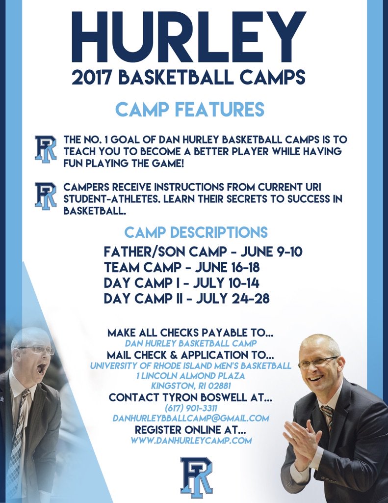 danhurleybball's tweet photo. Registration is now open 2017 Dan Hurley Basketball Camps. https://t.co/3REnnyodwh