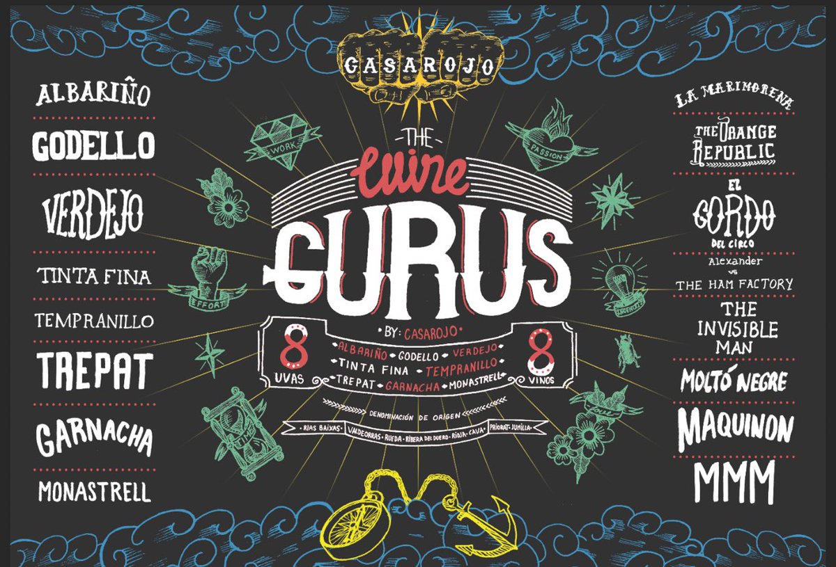 Somos 8 y somos los mejores 8. #thewinegurus <a href="/BodegasCasaRojo/">CasaRojo</a>