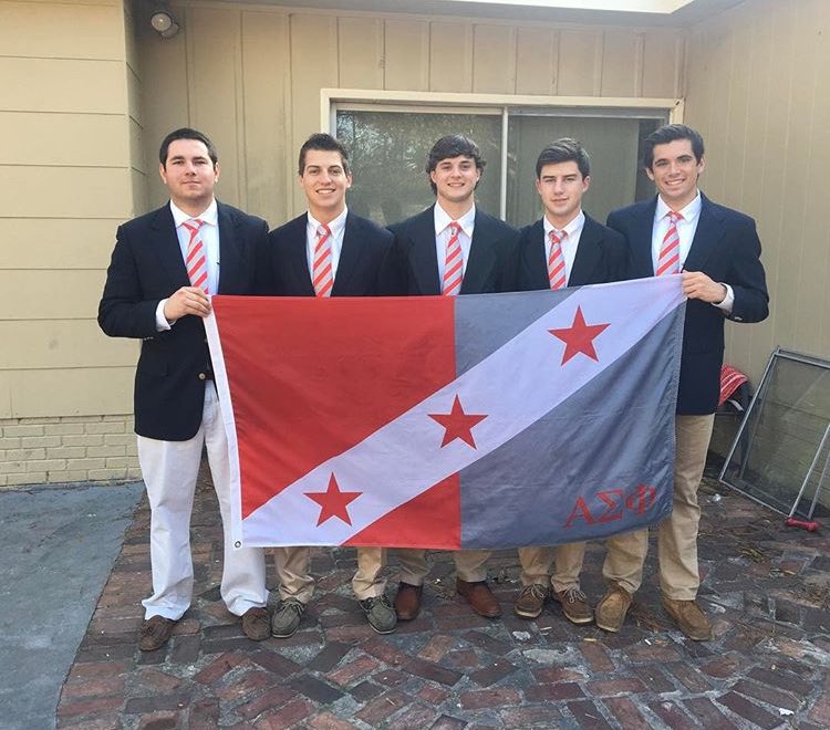 Welcoming our Gamma class of the Theta Kappa chapter of Alpha Sigma Phi. Bright future for this group of young men.