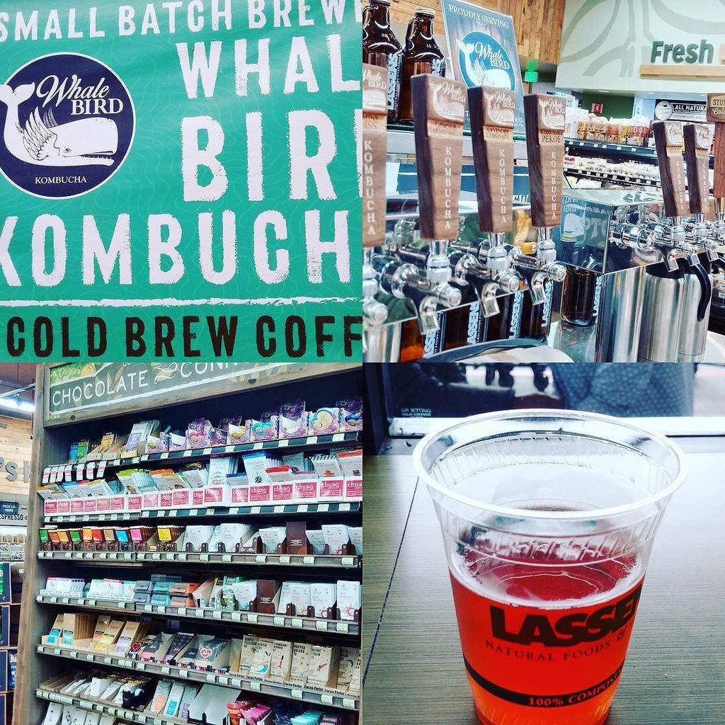 BallantineBros's tweet photo. @lassens in #Echopark has #whalebird #Kombucha on tap. It's mighty delicious. Plus they have an epic selection of d… https://t.co/zC4S1t2nh0