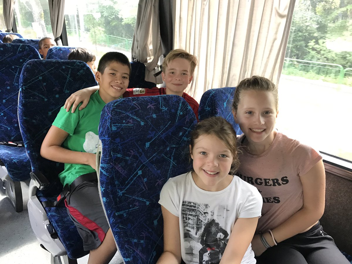 saabrinatan's tweet photo. G5 making their way to camp at Riders Lodge in JB. EXCITEMENT IS FILLING THE BUS !!! 🤠🤠 @paulwork14 #GWAInspire https://t.co/y5NcuqlrLw