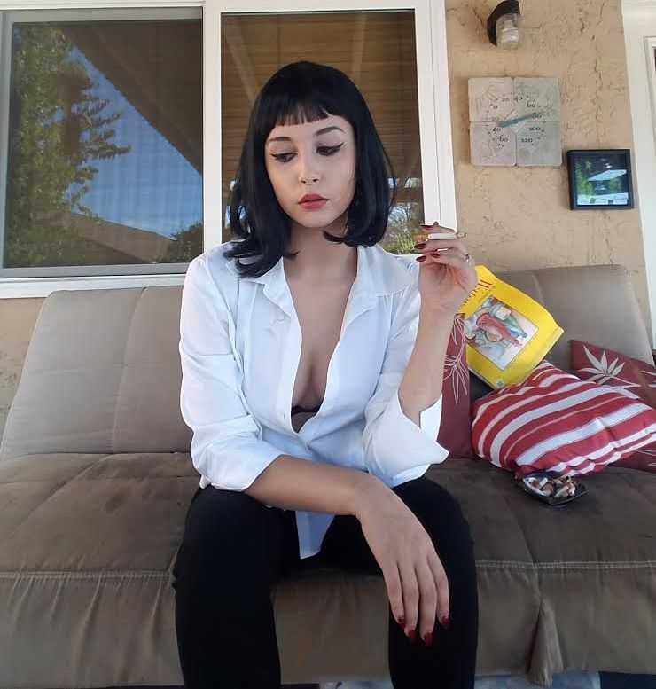 Geektak's tweet photo. Mia Wallace @Themrsferreira
#Pulp fiction
#geekgasm #GeekStuff #nerdist #Gamenerd #nerdgi… https://t.co/cHX3rqf4gH https://t.co/0gnmviS4ro