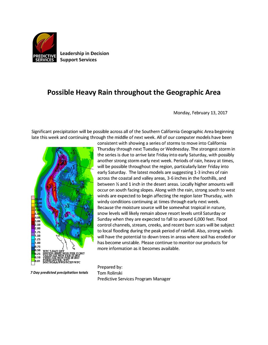 JhawkFire's tweet image. #SoOpsGACC #SoCal #PredictiveServices #FireAgencies Major #PrecipitationForecast LateThisWeek-&amp;gt;MidNextWeek PredServProgMgr @firewxmusic