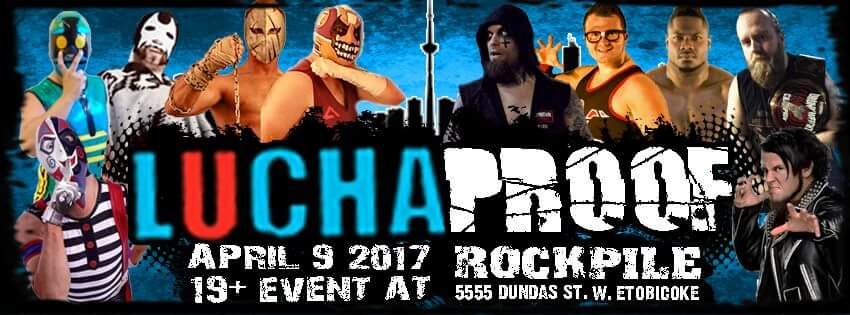 HandshakingTeam's tweet photo. 3/5 - @Lucha_Toronto at @LeesPalaceTO
3/11 - @DeathproofFight in #HamOnt
4/9 - #Luchaproof at @RockpileClub https://t.co/PplYcEYhOI