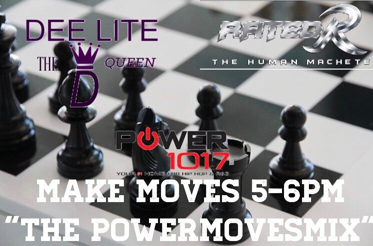 power1017fm's tweet photo. Major Moves happening on a MONDAY!! Ride home with @DeeLiteQueenD & @djratedrondeck until 6pm inside #ThePowerMovesMix #Power1017fm #DMV https://t.co/85qn3UT31O